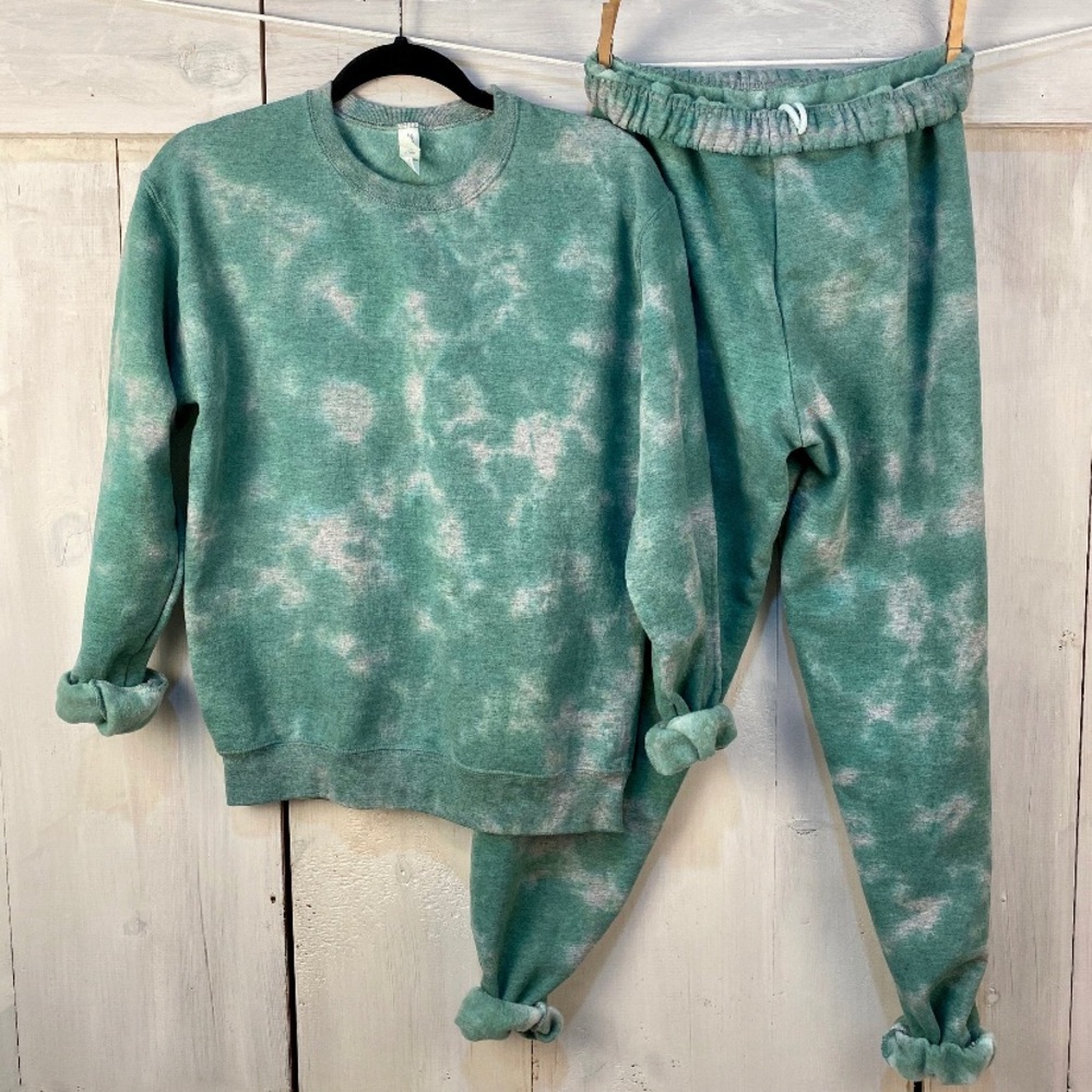 Tie dye sweatpants set